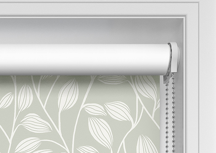 Leaf Motif, Old English Green - Twist&Fit Roller Blind - Image 11